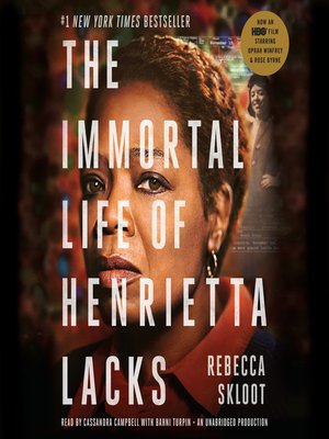 cover image of The Immortal Life of Henrietta Lacks