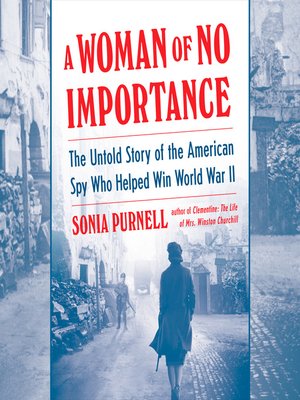cover image of A Woman of No Importance