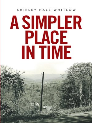 cover image of A Simpler Place in Time