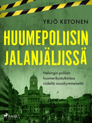 cover image of Huumepoliisin jalanjäljissä